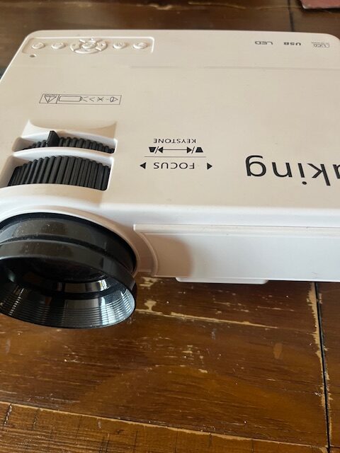 movie projector and screen add on rv rental